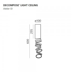 Decompose Light Ceiling de Artemide. Tienda online lámparas modernas.
