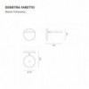 Aplique Demetra Faretto de Artemide. Tienda online lámparas de diseño.