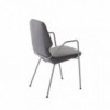 Silla Oblique Metal con brazos de Prostoria. Sillas diseño.