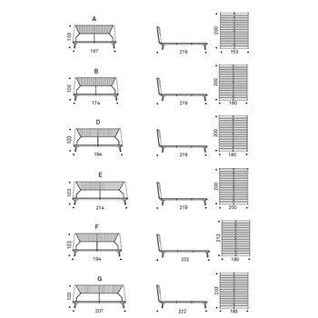 Cama Amadeus de Cattelan Italia. Cama de diseño. Camas de dos plazas.