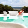 Sofá Biophilia con Tapizado en Tela Náutica y Acabado en Mate | Vondom