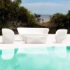 Sofá Biophilia con Tapizado en Tela Náutica y Acabado en Mate | Vondom