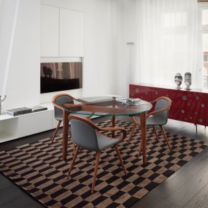 Silla diseño Ginevra de Horm. Muebles contemporános de diseño italiano.
