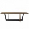 Mesa fija Art de madera. Mesa de diseño moderno rectangular. Bonaldo.