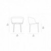 Sillón Lepel Liso Casamania Casamania. Muebles contemporános de diseño italiano.