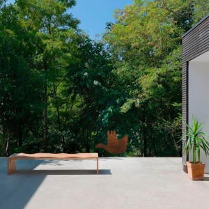Banco Ripples de Horm. Muebles contemporáneos de interior y exterior.