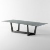 Mesa fija de cerámica Art de Bonaldo. Moderna mesa rectangular de diseño.