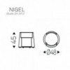Mesa noche Nigel Cattelan Italia