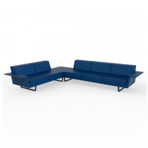 Sofá Esquinero Delta 3+2 Plazas para Exteriores Diseñado por Vondom