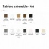 Mesa moderna Art extensible de Bonaldo. Diseño italiano para salones.