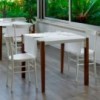 Mesa Tango Fija de Horm. Mesas fijas y extensibles de diseño italiano.