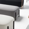 Puff RC Wood Blasco&Vila. Puff de diseño moderno para salón. Colección RC Wood.