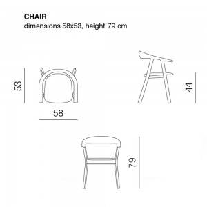 Silla Rhomb de Prostoria. Sillas de diseño.