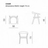 Silla Rhomb de Prostoria. Sillas de diseño.