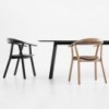Mesa de comedor Rhomb de Prostoria. Mesa diseño de madera.