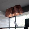 Lampara colgante Plywood de Horm.  Lámparas modernas de diseño italiano.