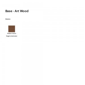 Mesa fija ArtWood redondeada. Mesa de diseño moderno italiano. Bonaldo.