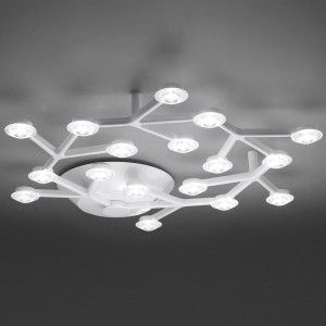 Led net circle ceiling de Artemide. Tienda online lámparas modernas.