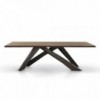 Mesa Big Table fija madera de Bonaldo. Mobiliario de diseño italiano.