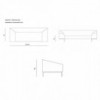 Sofá Seam de Prostoria. Sofas diseño en Muebles Lluesma.