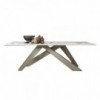 Mesa fija Big Table con sobre en cerámica de Bonaldo. Ideal para salón.