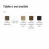 Mesa Big Table extensible madera de Bonaldo. Mobiliario de diseño italiano.