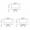 Mesa Big Table extensible madera de Bonaldo. Mobiliario de diseño italiano.