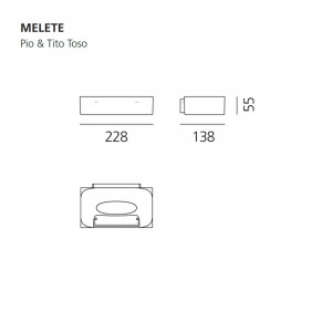 Melete de Artemide. Diseño contemporáneo de iluminación interior.