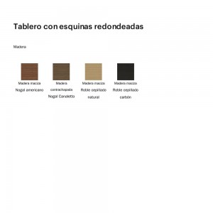 Mesa Cop rectangular madera de Bonaldo. Mobiliario de diseño italiano.
