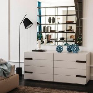 Comoda Ciro de Cattelan Italia. Muebles modernos italianos. Cómodas para dormitorio.