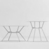Mesa auxiliar Strain Outdoor de Prostoria. Mesa diseño para tu jardín.