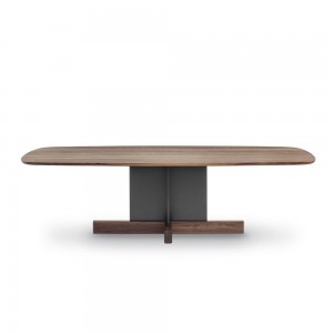 Mesa Cross Table madera de Bonaldo. Elegantes mesas de diseño italiano.