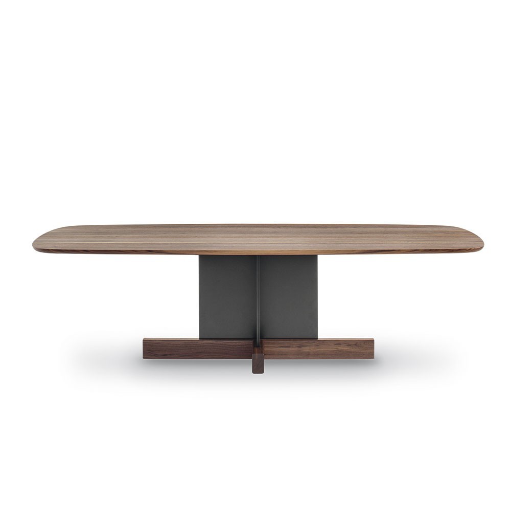 Mesa Cross Table madera de Bonaldo. Elegantes mesas de diseño italiano.