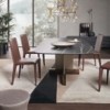Mesa Cross Table cerámica de Bonaldo. Mobiliario de diseño italiano.