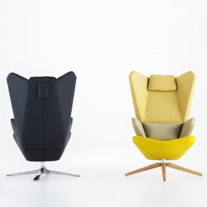 Trifidae lounge chair de Prostoria. Butaca reclinable salón.