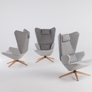 Trifidae lounge chair de Prostoria. Butaca reclinable salón.