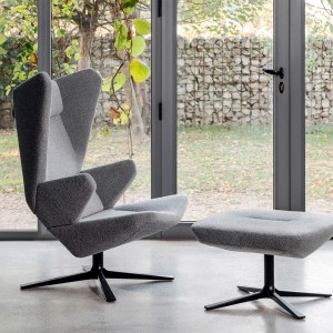 Trifidae ottoman de Prostoria. Pouf diseño.