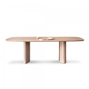 Mesa Geometric Bonaldo. Diseño rectangular redondeado. Ideal para salón.