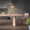 Mesa Geometric Bonaldo. Diseño rectangular redondeado. Ideal para salón.
