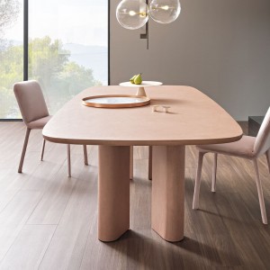 Mesa Geometric Bonaldo. Diseño rectangular redondeado. Ideal para salón.
