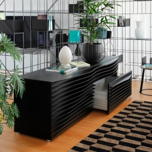 Aparador Tide Còmo de Horm. Complementos para salón de diseño italiano.