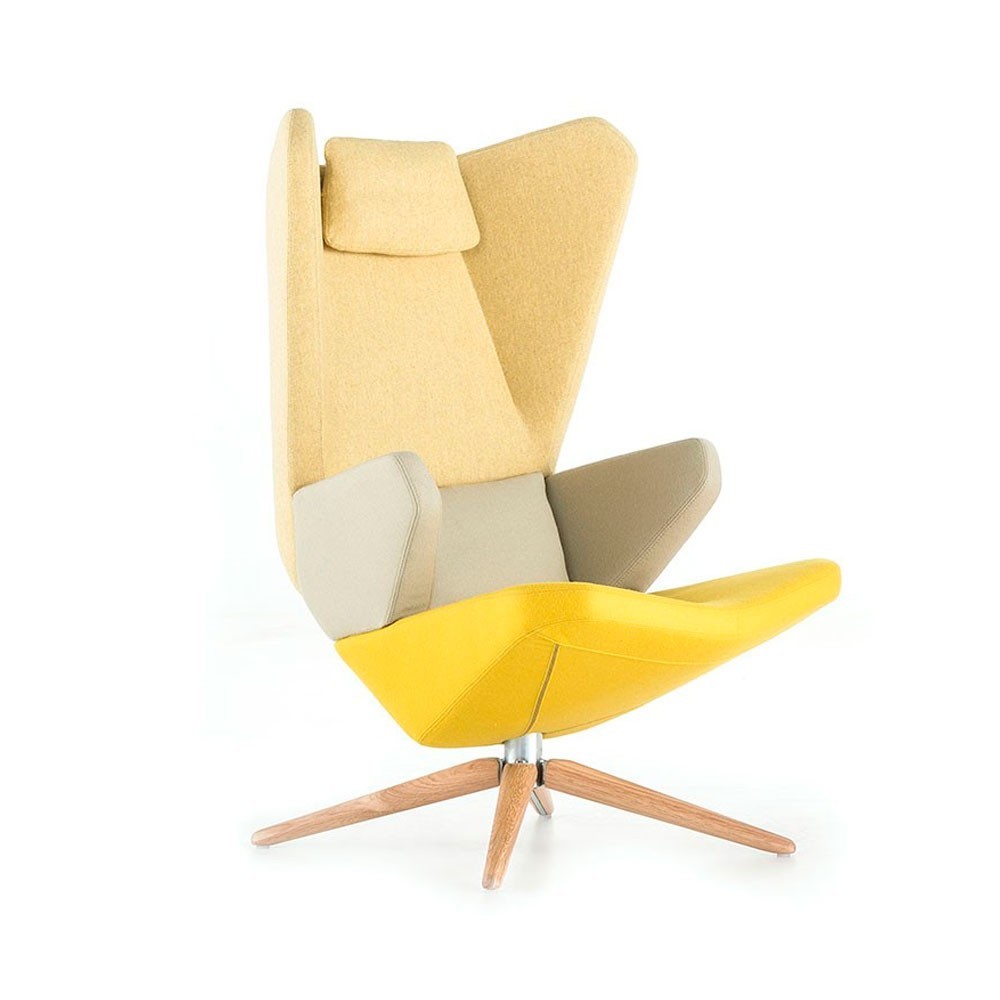 Trifidae lounge chair de Prostoria. Butaca reclinable salón.