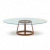 Mesa Greeny ovalada de Bonaldo. Mobiliario de diseño italiano ideal.