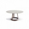 Mesa Greeny redonda de Bonaldo. Diseño italiano ideal para salones.