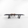 Mesa moderna Quadror 03 de Horm. Mesas fijas y auxiliares de diseño italiano.