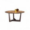 Mesa fija Art de cerámica o mármol. Mesa ideal para salón. Bonaldo.