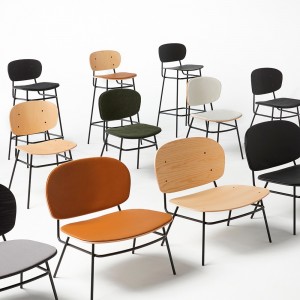 Silla comedor moderna Fosca Blasco&Vila. Sillas de diseño hechas en madera.