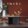 Mesa Mellow rectangular de Bonaldo. Mobiliario de diseño italiano.