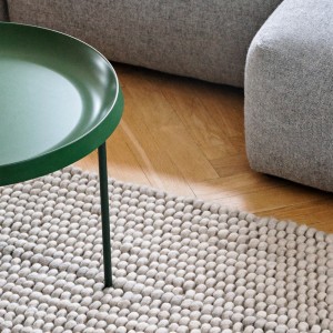 Alfombra Peas de Hay. Complementos ideales modernos para decorar tu hogar.