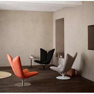 Butaca giratoria Angel de Softline. Sillas y sillones de diseño nórdico.